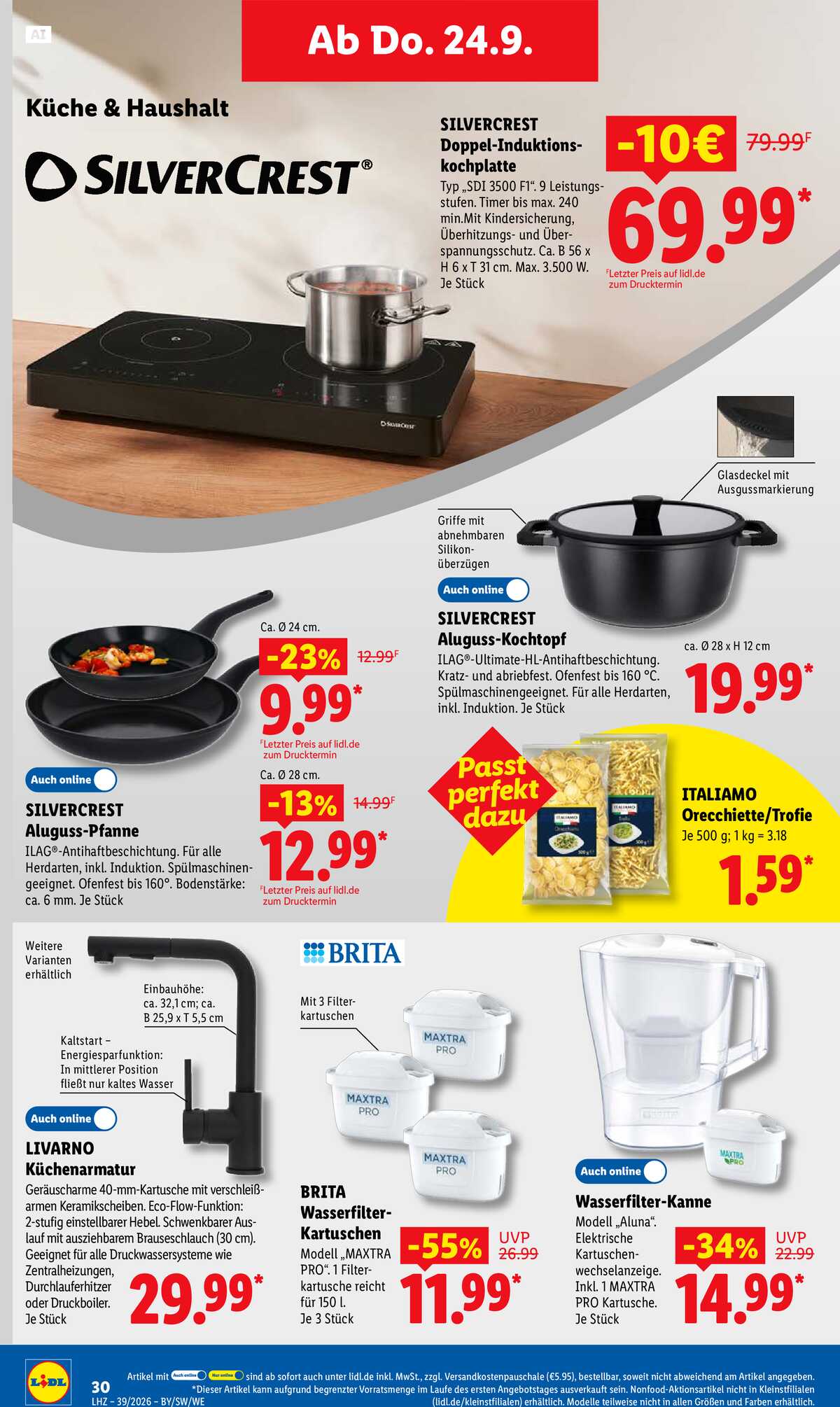 Leták Lidl Německo 21.9.-26.9.2026 strana 44