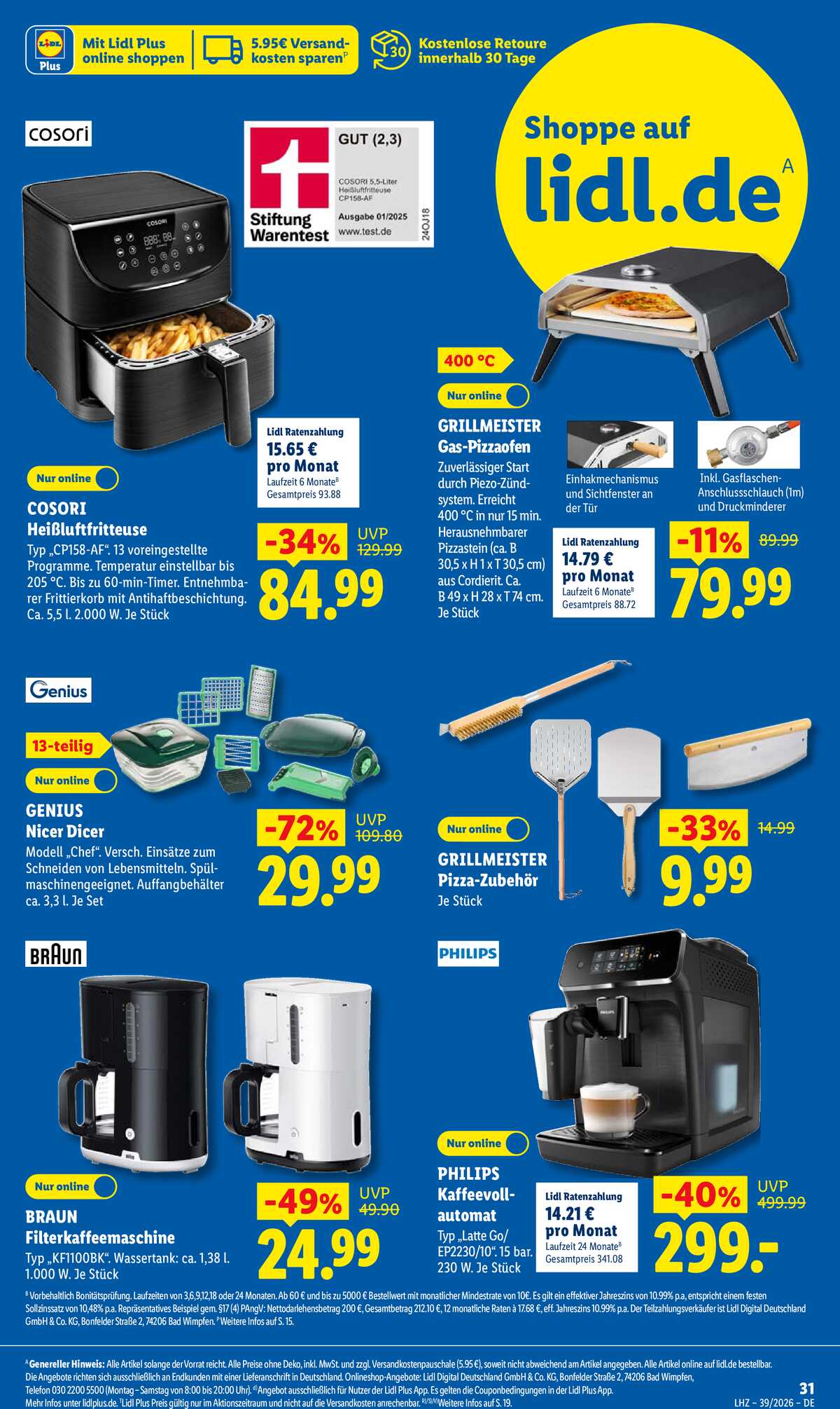 Leták Lidl Německo 21.9.-26.9.2026 strana 45