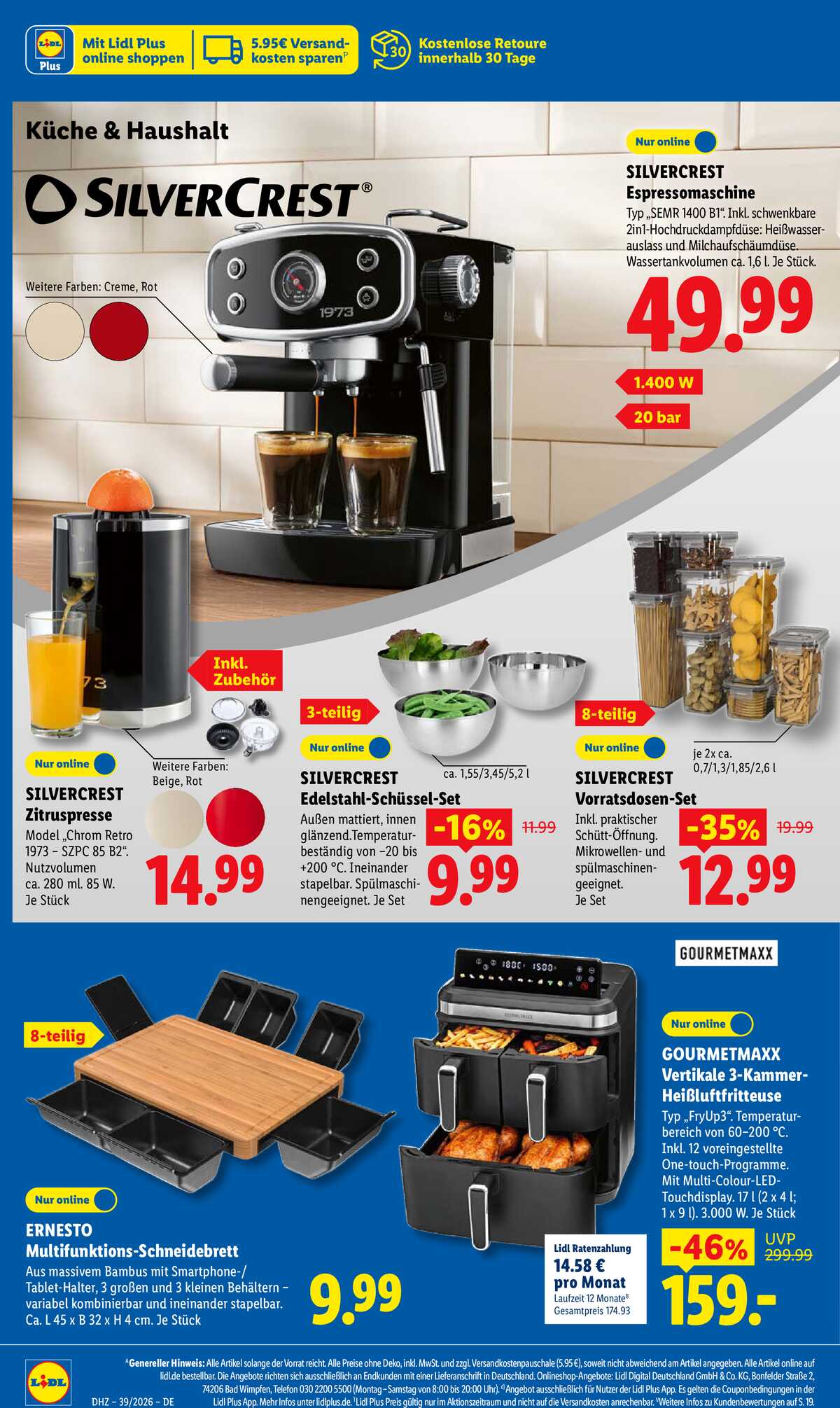 Leták Lidl Německo 21.9.-26.9.2026 strana 46