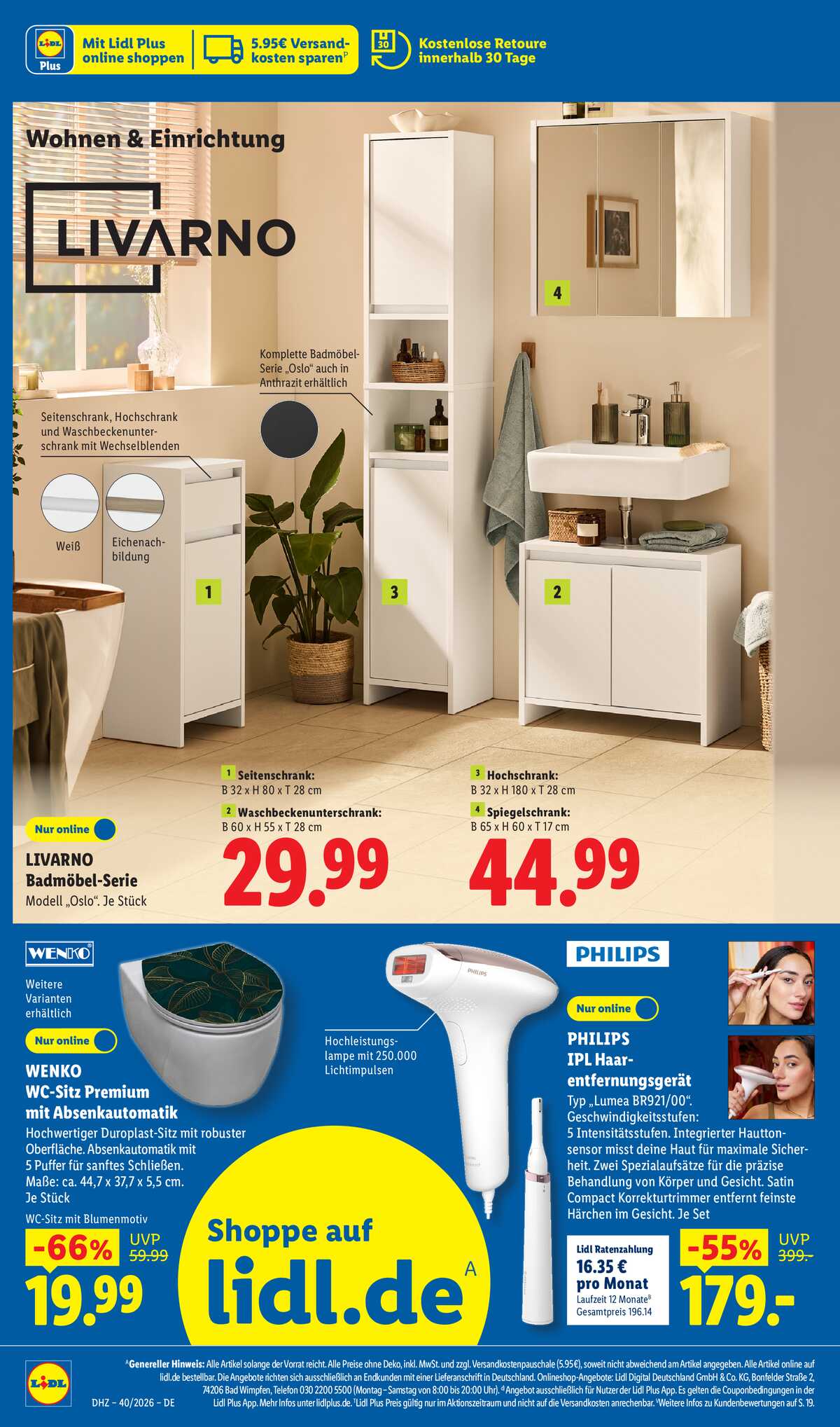 Leták Lidl Německo 28.9.-3.10.2026 strana 4