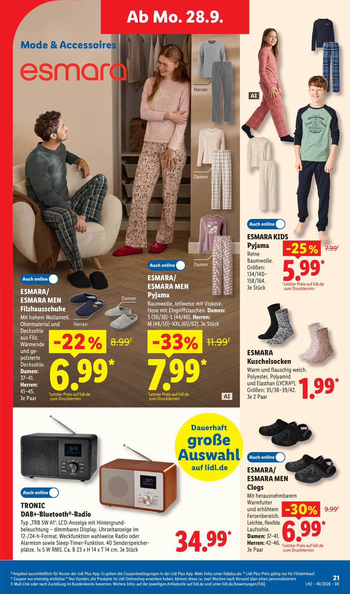 Leták Lidl Německo 28.9.-3.10.2026 strana 13
