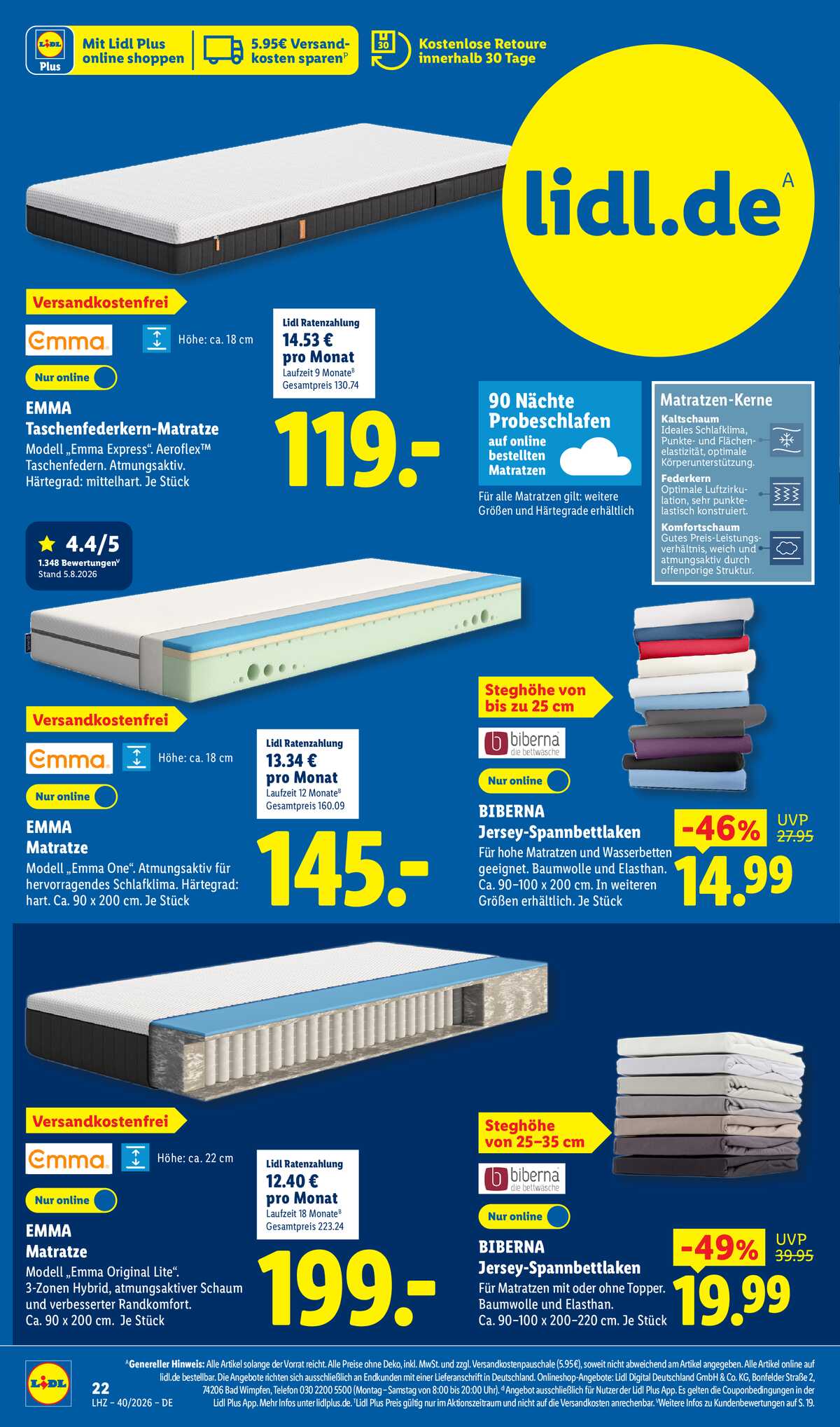 Leták Lidl Německo 28.9.-3.10.2026 strana 14
