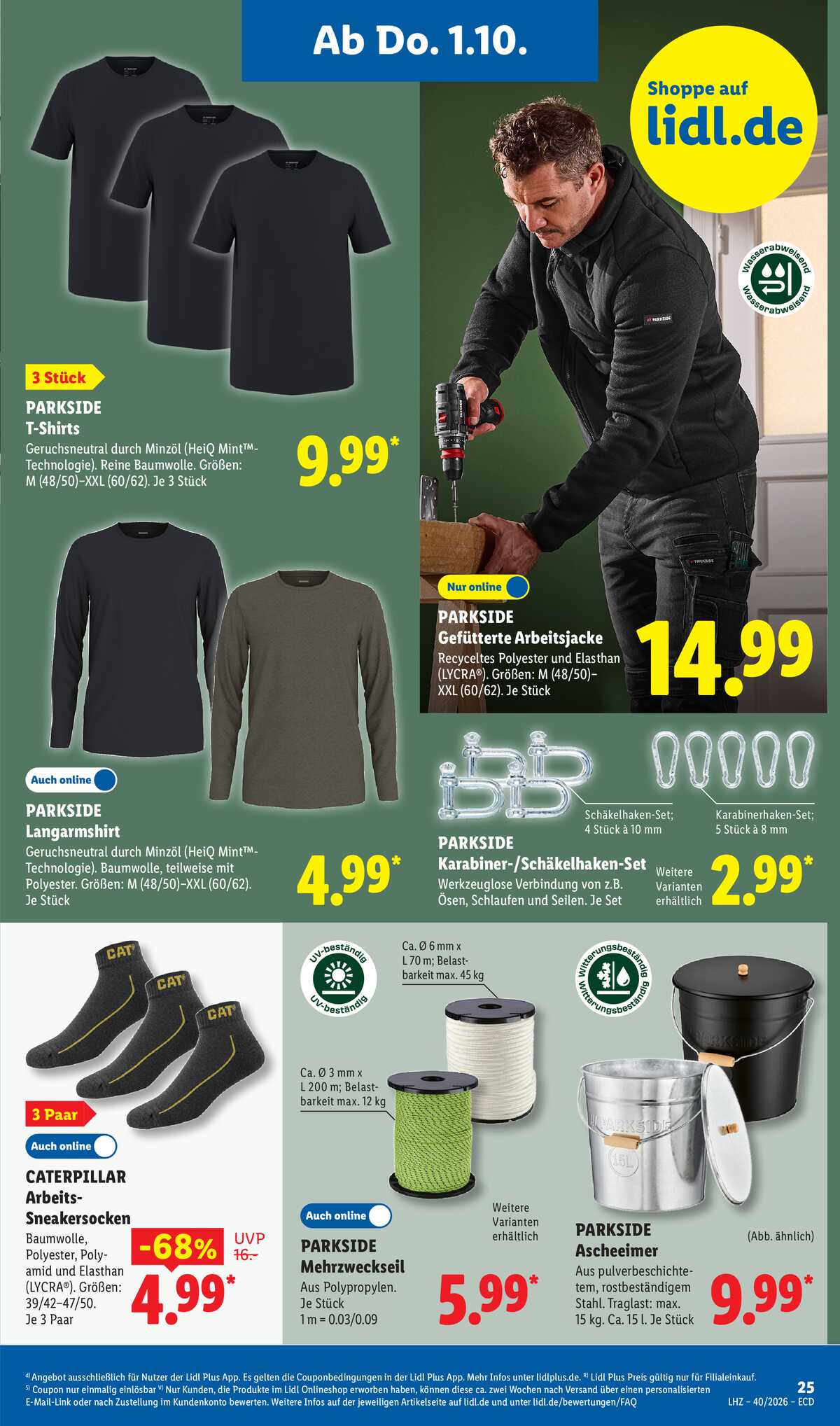 Leták Lidl Německo 28.9.-3.10.2026 strana 17