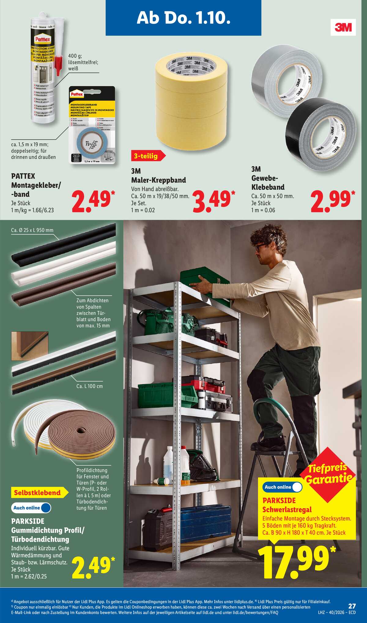 Leták Lidl Německo 28.9.-3.10.2026 strana 19