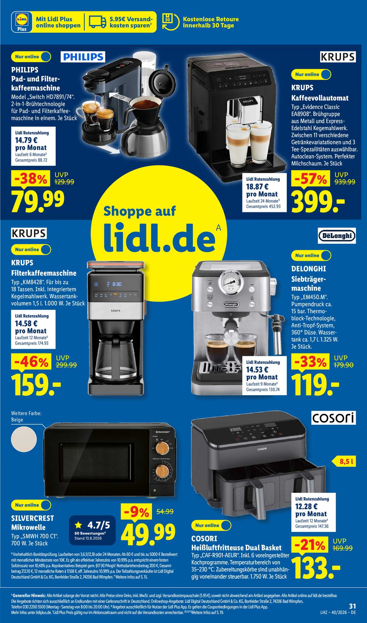 Leták Lidl Německo 28.9.-3.10.2026 strana 23