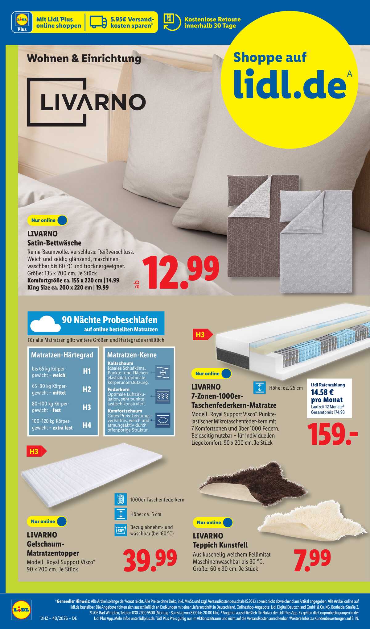 Leták Lidl Německo 28.9.-3.10.2026 strana 26