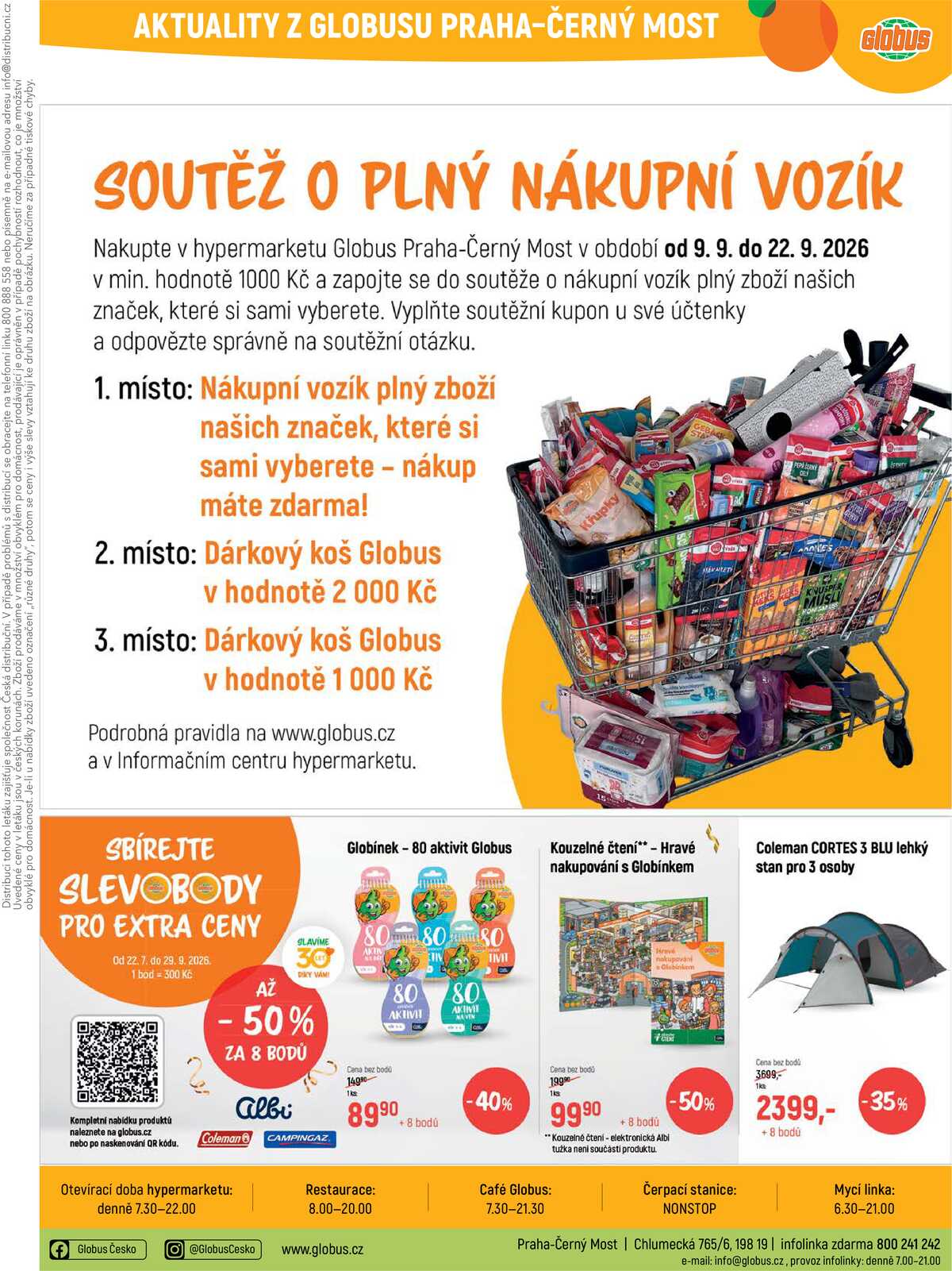 Akční leták Globus 16.9. - 22.9.2026 - Globus Praha - Centrum Černý Most strana 34