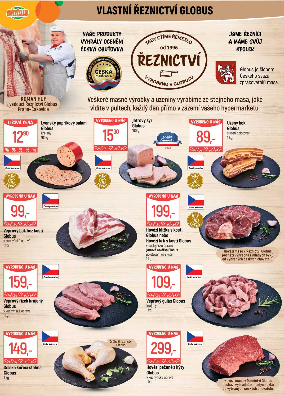 Akční leták Globus 16.9. - 22.9.2026 - Globus Praha - Čakovice strana 10