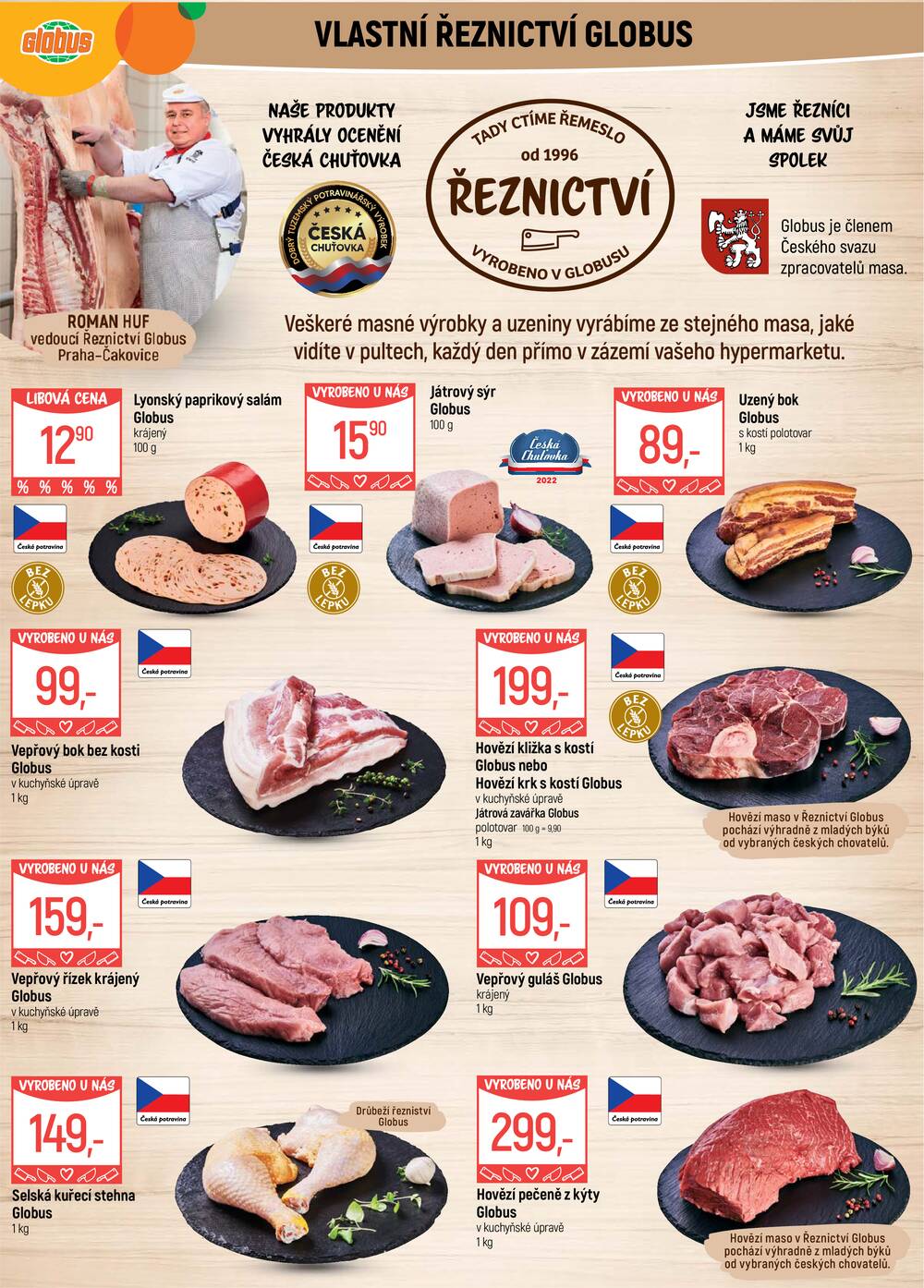 Akční leták Globus 16.9. - 22.9.2026 - Globus Praha - Čakovice
