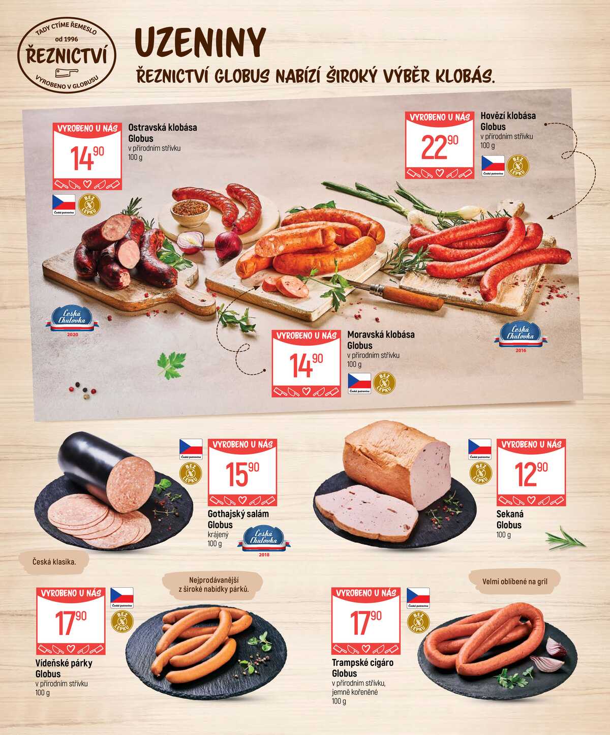 Akční leták Globus 16.9. - 4.10.2026 - Globus Praha - Zličín strana 6