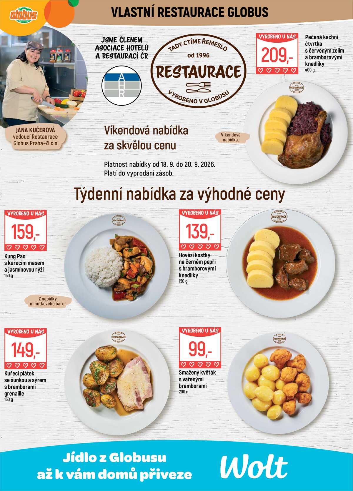 Akční leták Globus 16.9. - 22.9.2026 - Globus Praha - Zličín strana 12