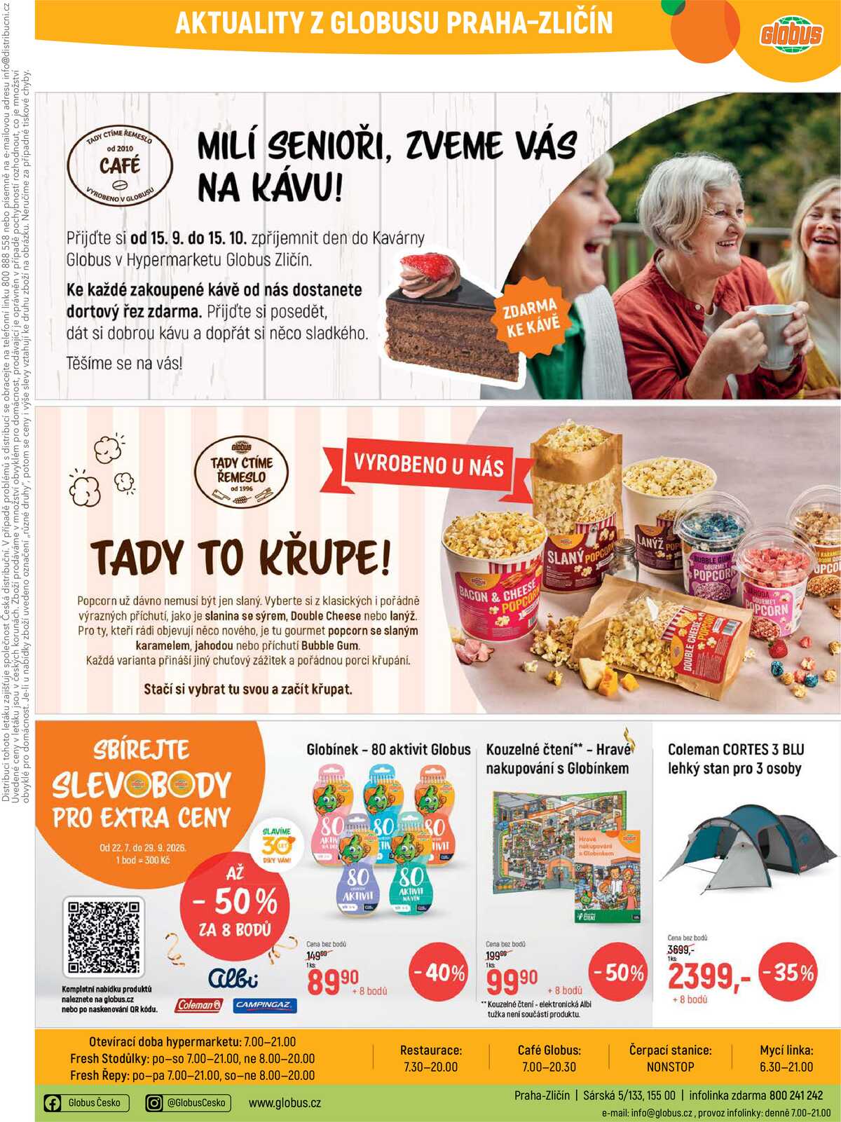 Akční leták Globus 16.9. - 22.9.2026 - Globus Praha - Zličín strana 34