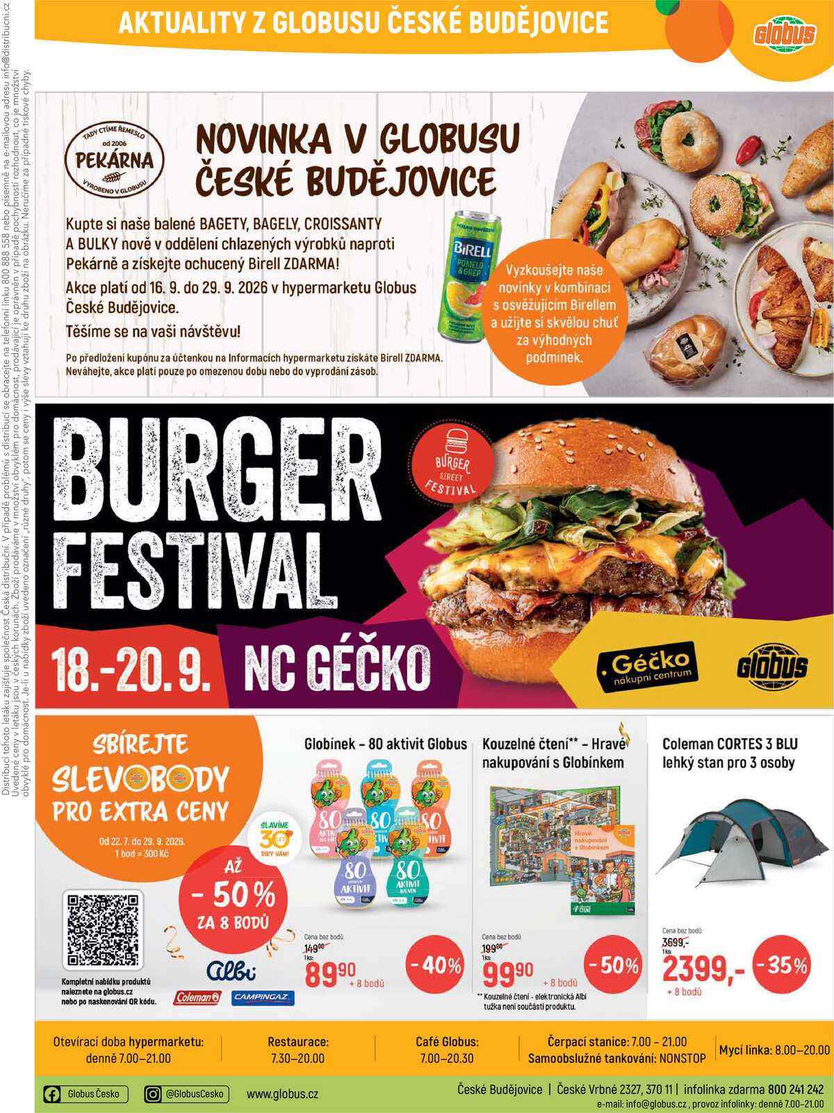 Akční leták Globus 16.9. - 22.9.2026 - Globus České Budějovice strana 34