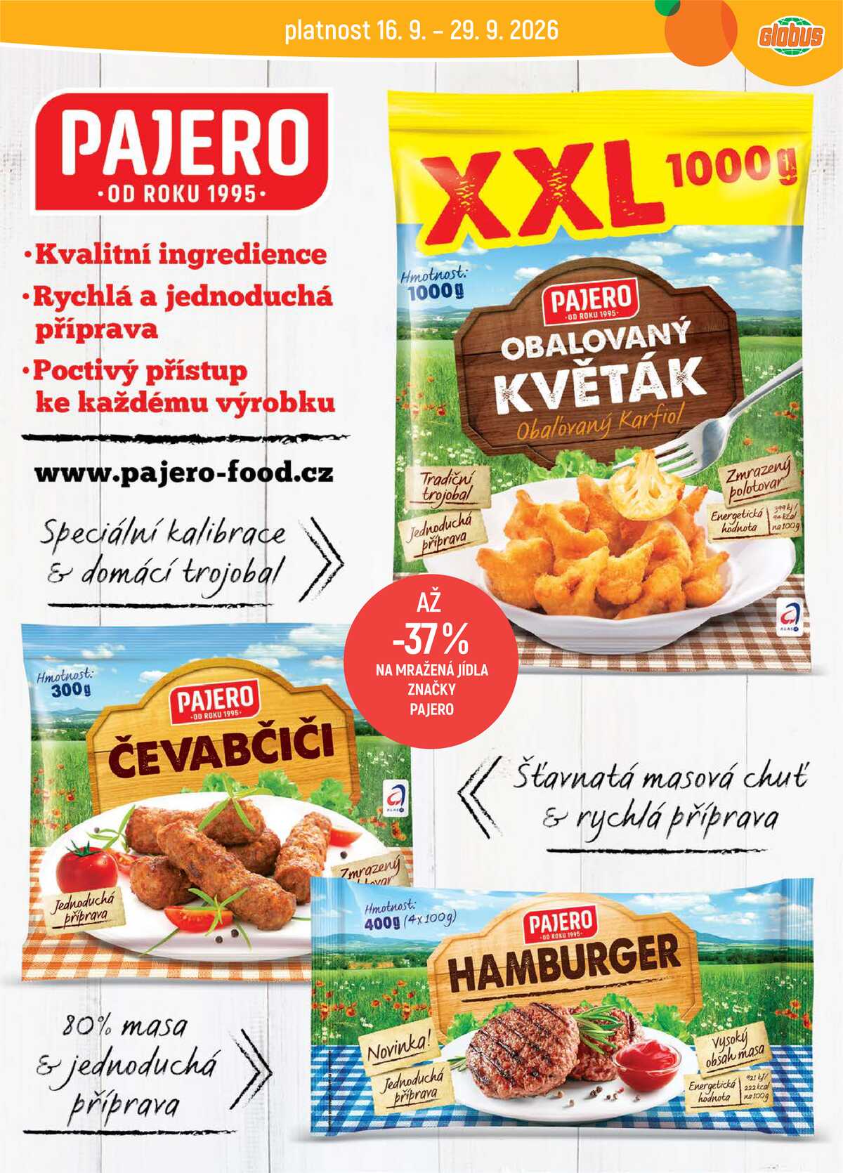 Akční leták Globus 16.9. - 22.9.2026 - Globus České Budějovice strana 5