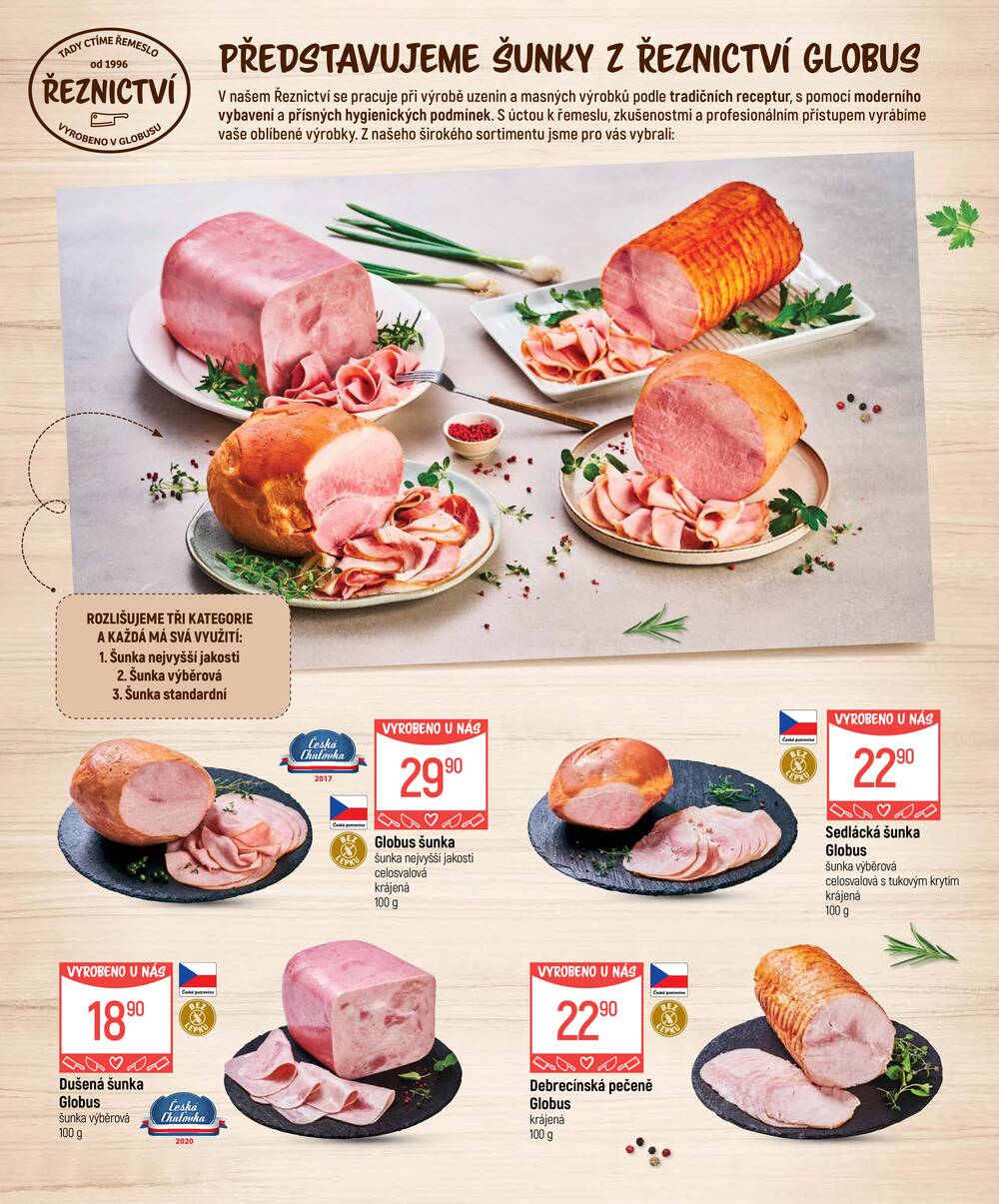 Akční leták Globus 16.9. - 4.10.2026 - Globus Chomutov