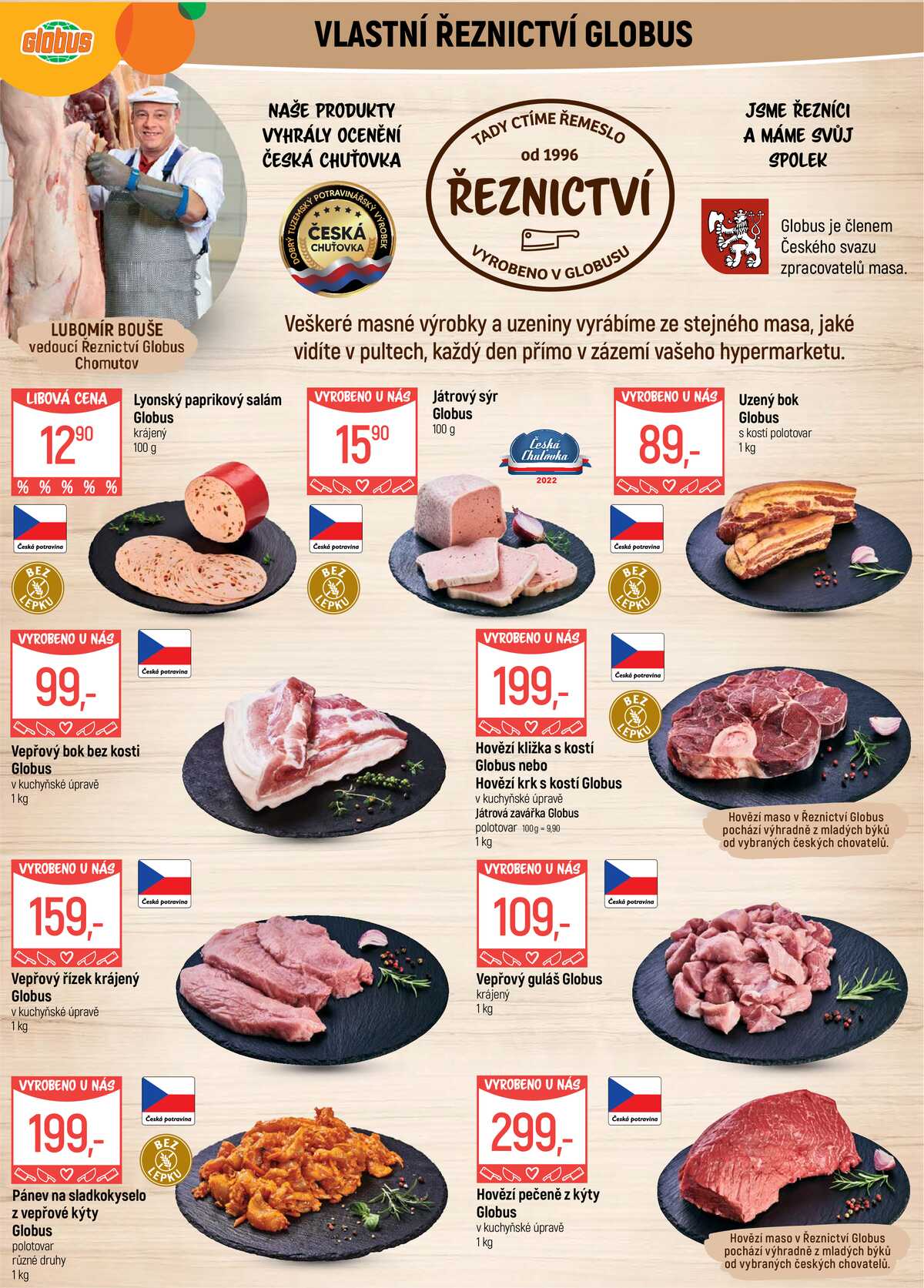 Akční leták Globus 16.9. - 22.9.2026 - Globus Chomutov strana 10