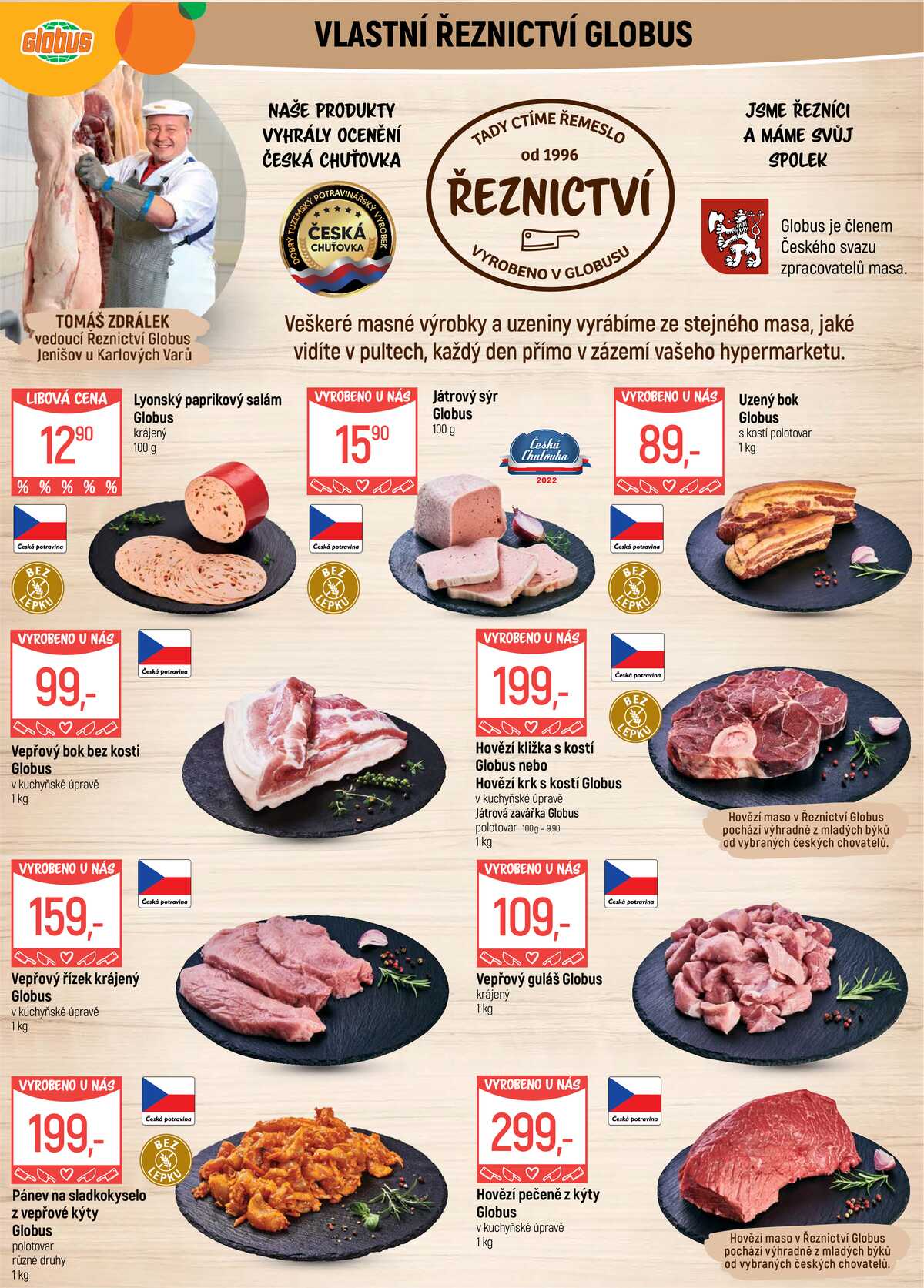 Akční leták Globus 16.9. - 22.9.2026 - Globus Jenišov u Karlových Varů strana 10