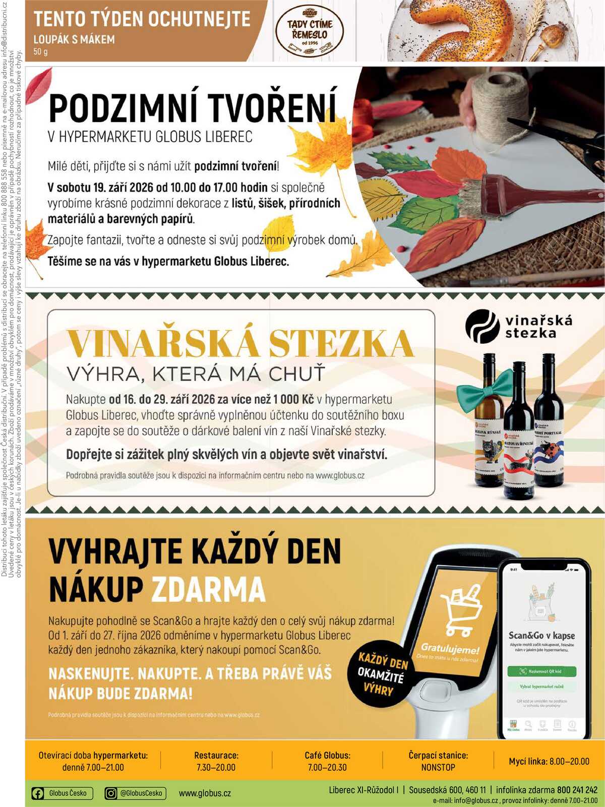 Akční leták Globus 16.9. - 22.9.2026 - Globus Liberec strana 34