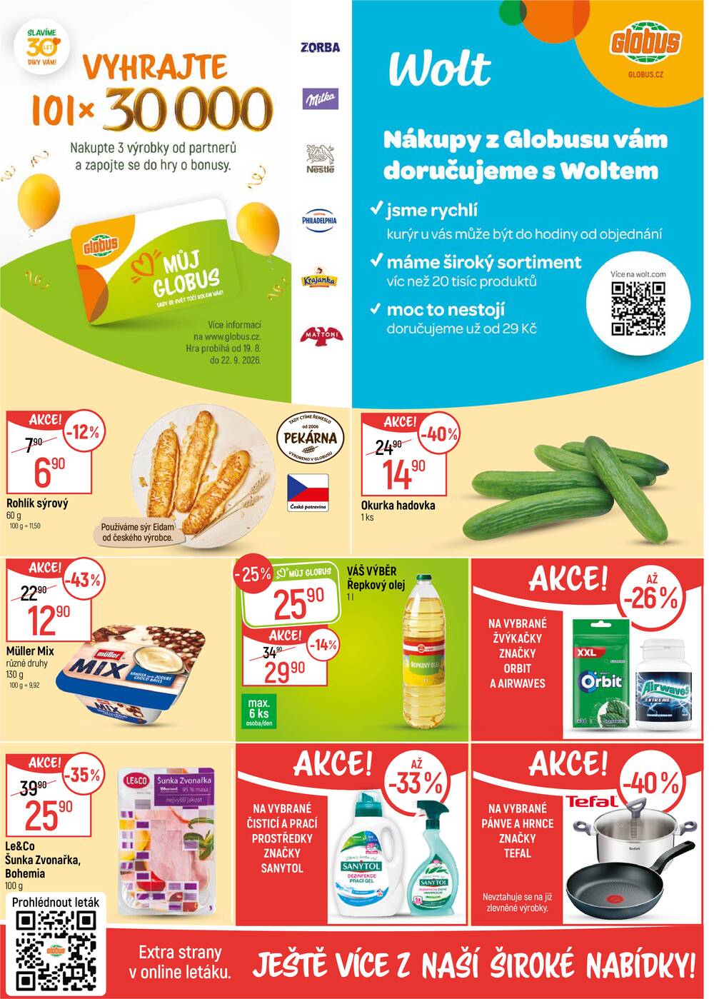 Leták Globus - Akční leták Globus 16.9. - 22.9.2026 - Globus Liberec - strana 2 Leták Globus - Akční leták Globus 16.9. - 22.9.2026 - Globus Liberec - strana 2
