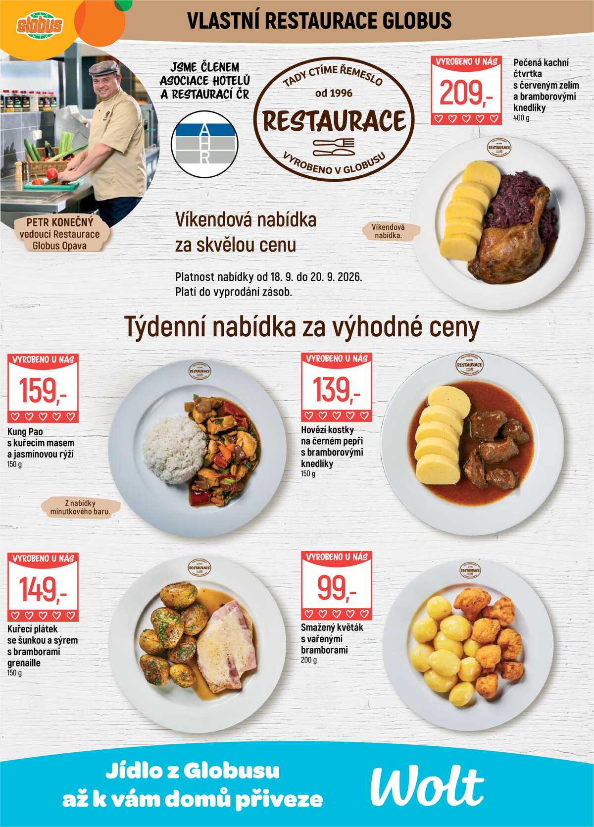 Akční leták Globus 16.9. - 22.9.2026 - Globus Opava strana 12