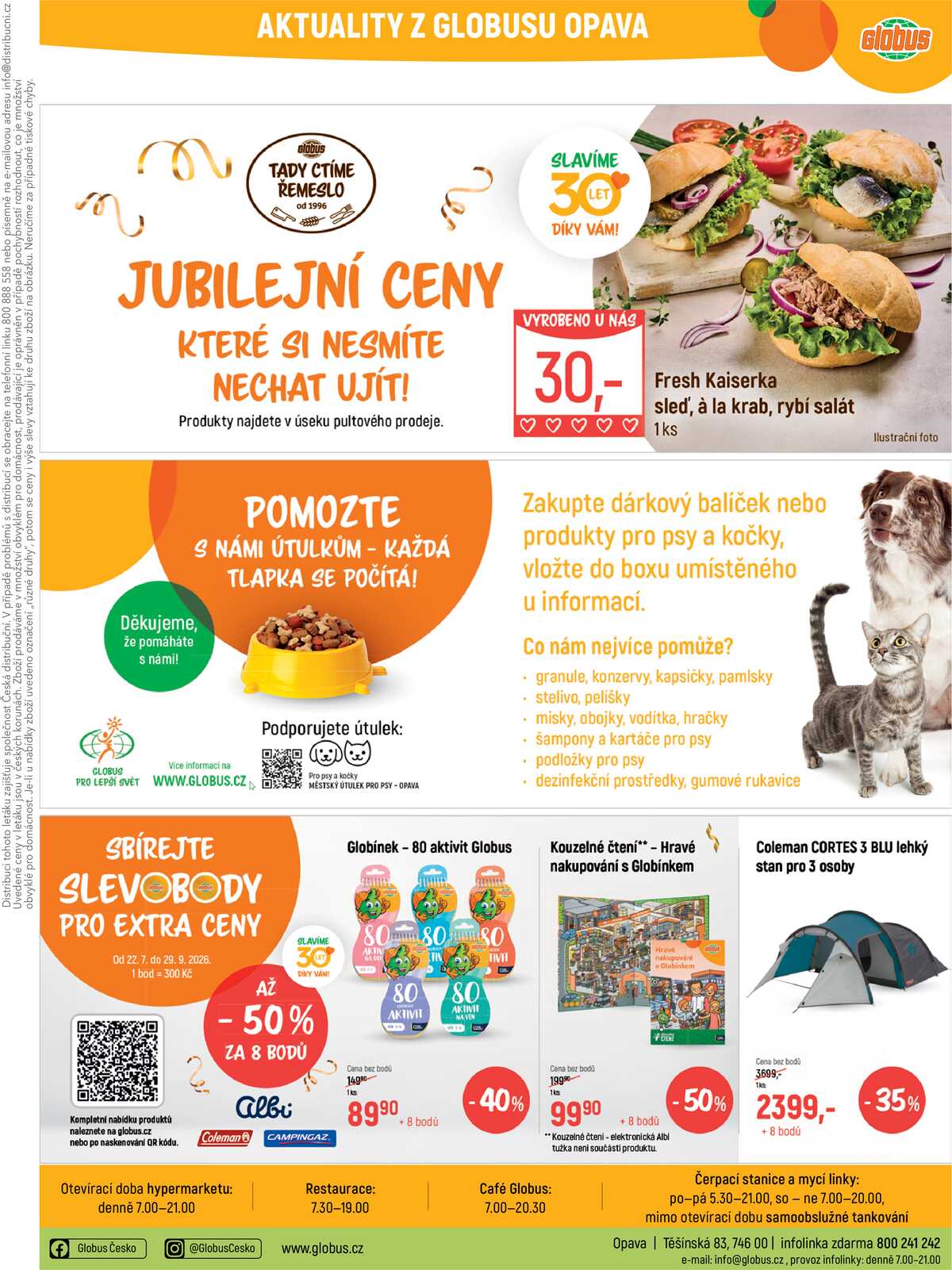 Akční leták Globus 16.9. - 22.9.2026 - Globus Opava strana 34