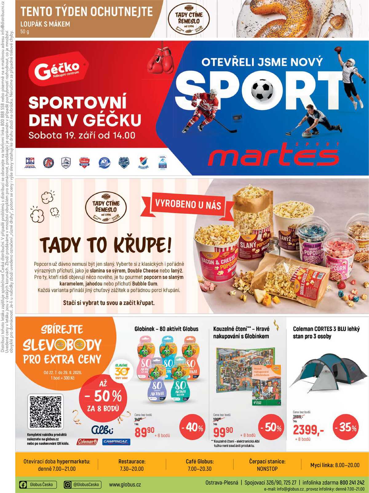 Akční leták Globus 16.9. - 22.9.2026 - Globus Ostrava strana 34