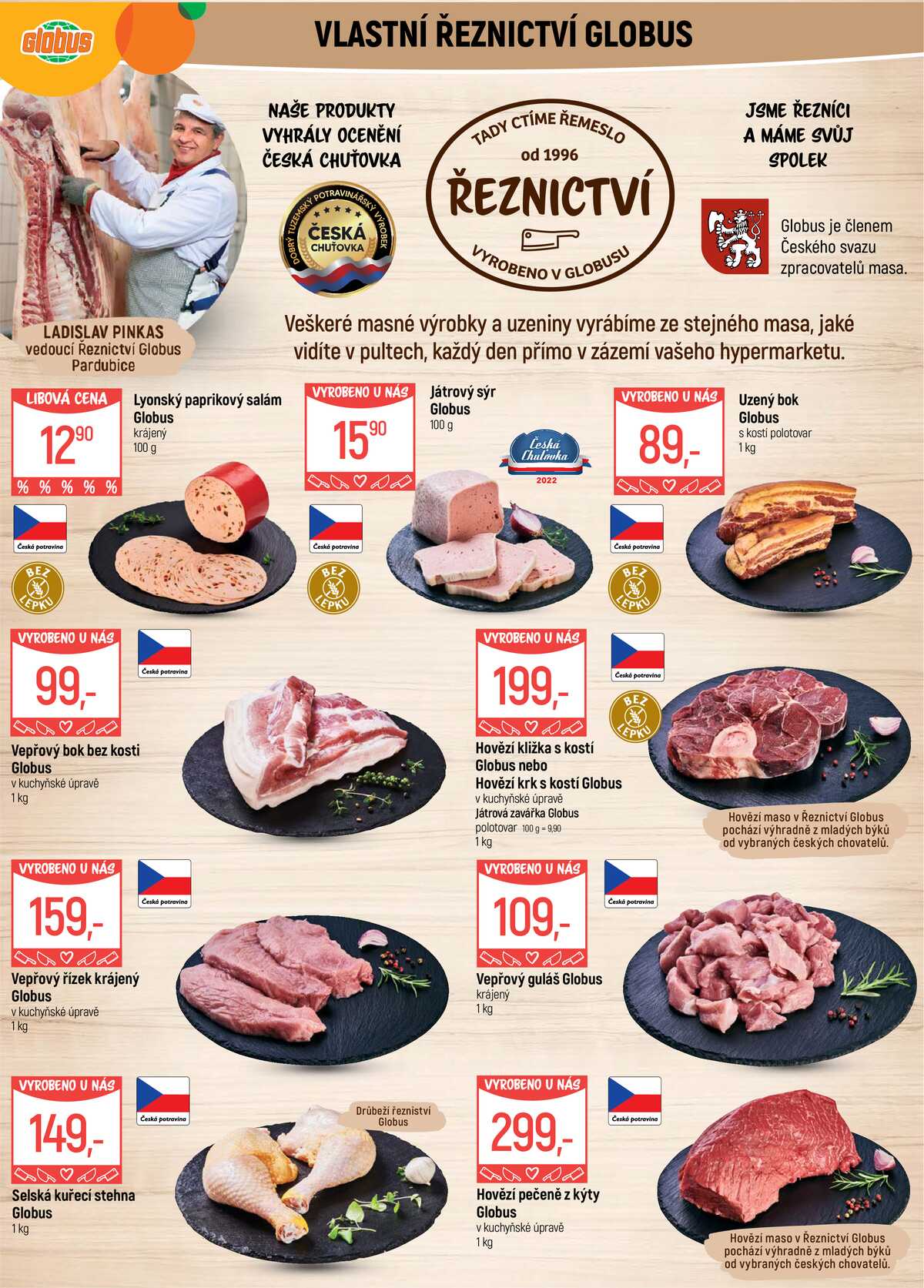 Akční leták Globus 16.9. - 22.9.2026 - Globus Pardubice strana 10