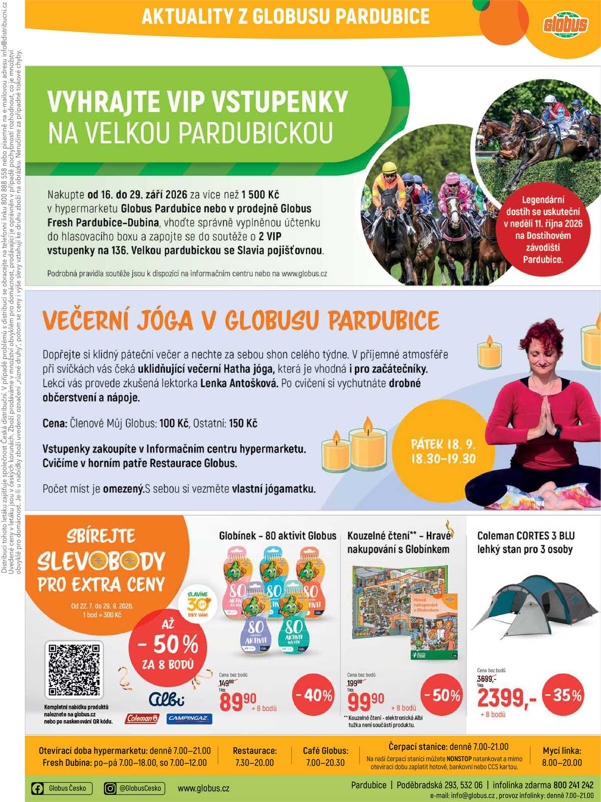 Akční leták Globus 16.9. - 22.9.2026 - Globus Pardubice strana 34