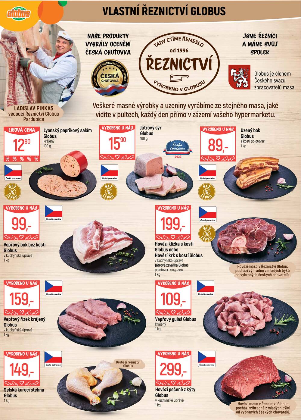 Leták Globus - Akční leták Globus 16.9. - 22.9.2026 - Globus Pardubice - strana 10 Leták Globus - Akční leták Globus 16.9. - 22.9.2026 - Globus Pardubice - strana 10