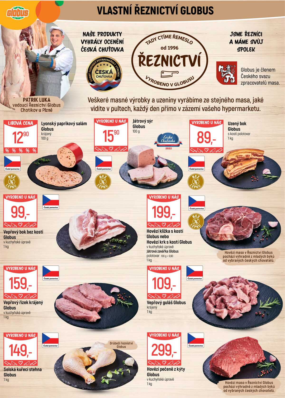 Akční leták Globus 16.9. - 22.9.2026 - Globus Chotíkov u Plzně strana 10