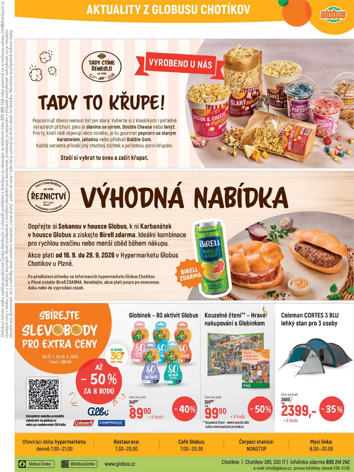 Akční leták Globus 16.9. - 22.9.2026 - Globus Chotíkov u Plzně strana 34