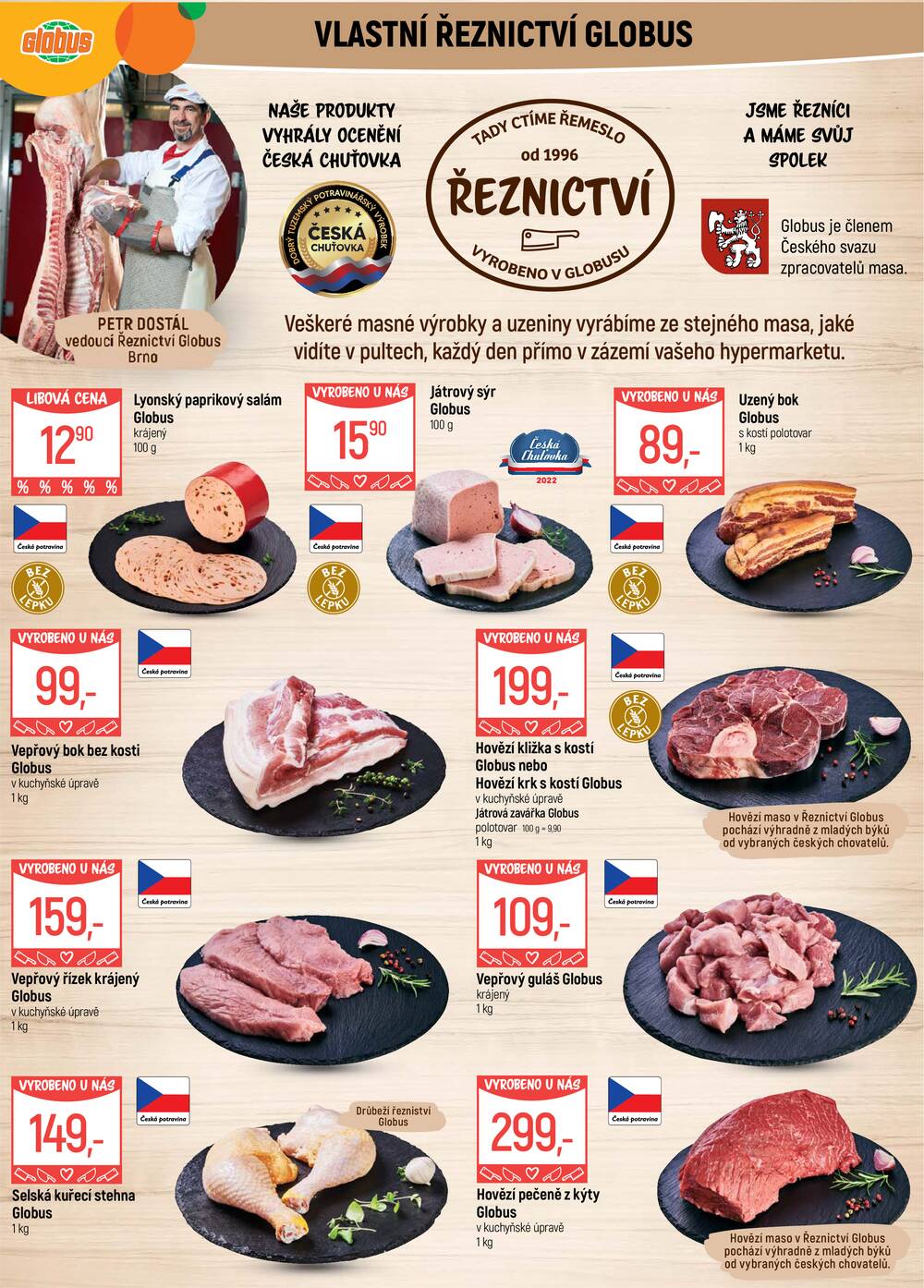 Akční leták Globus 16.9. - 22.9.2026 - Globus Brno Ivanovice