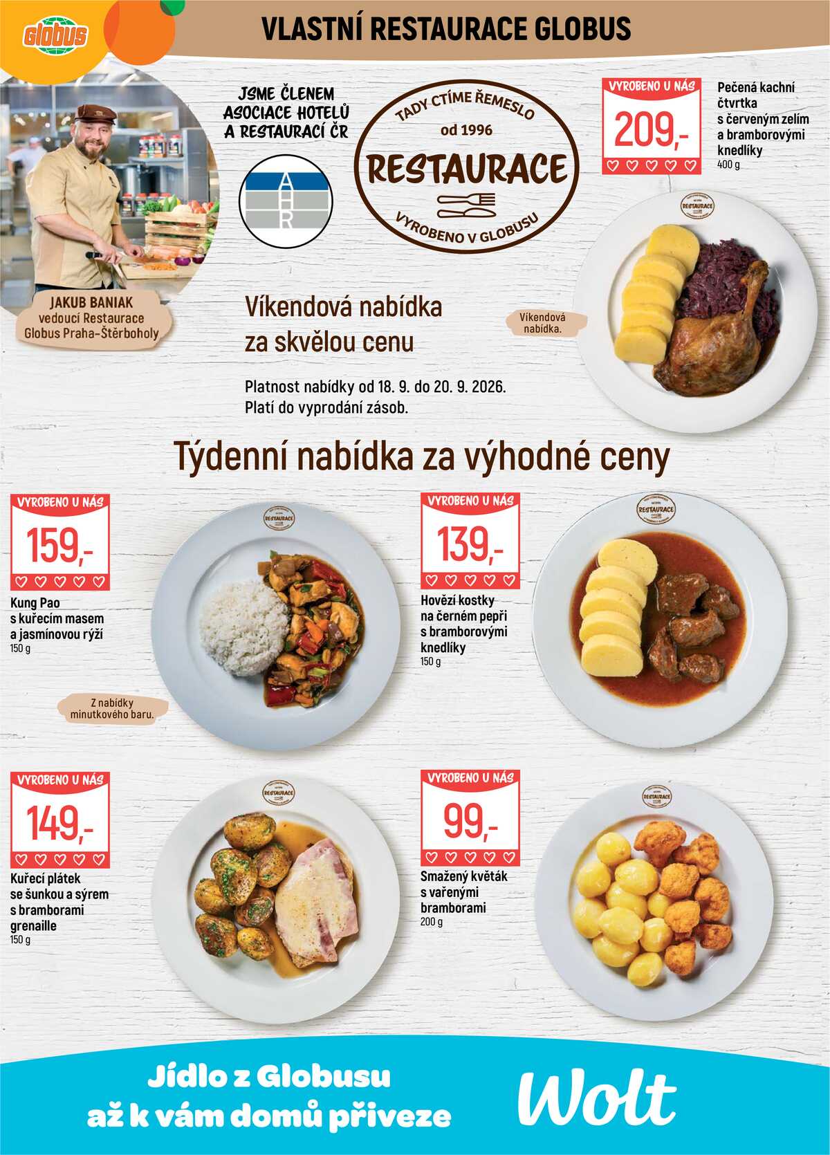 Akční leták Globus 16.9. - 22.9.2026 - Globus Praha - Štěrboholy strana 12