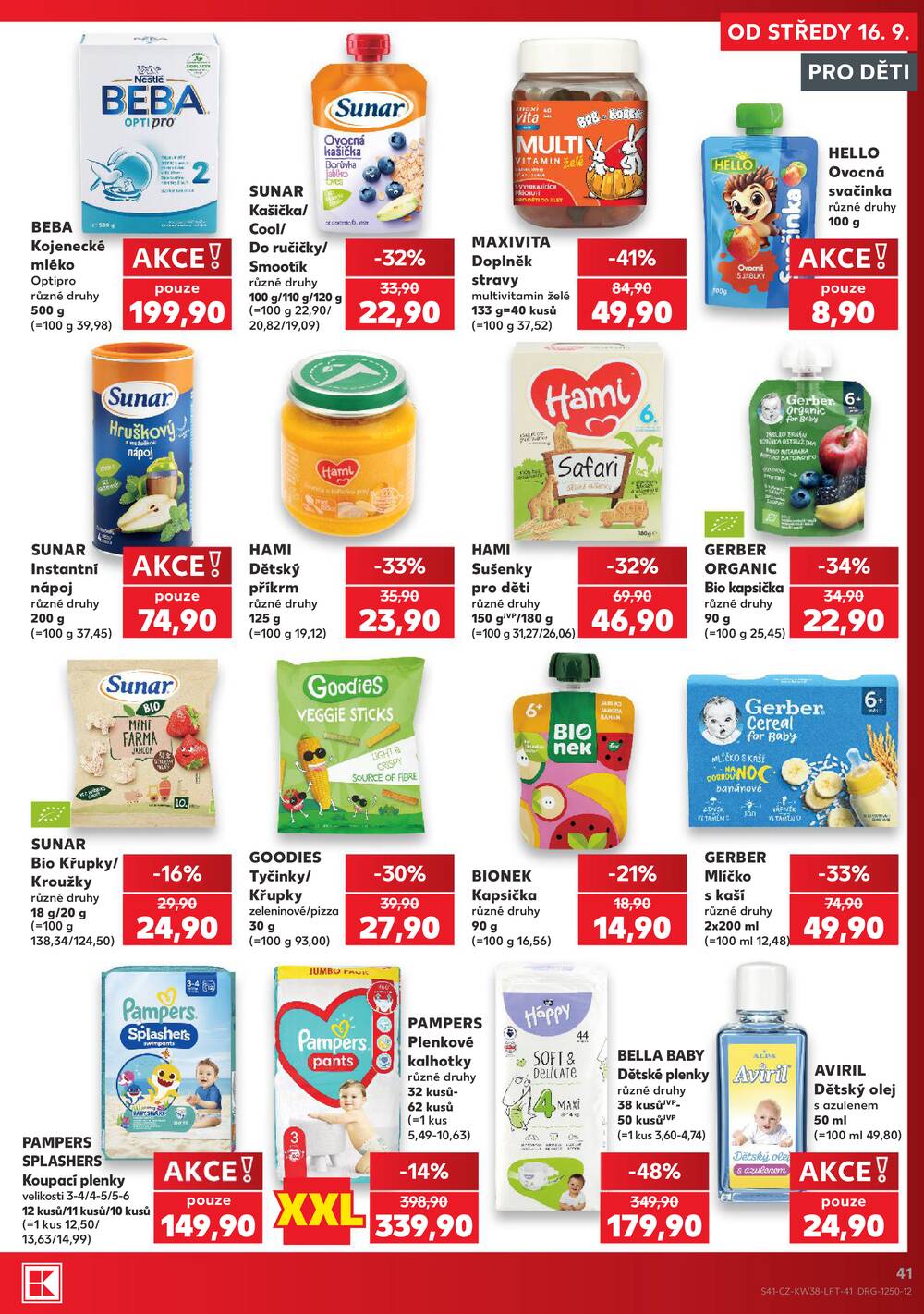 Leták Kaufland - Kaufland 16.9. - 22.9. - Kaufland - Louny - strana 41 Leták Kaufland - Kaufland 16.9. - 22.9. - Kaufland - Louny - strana 41
