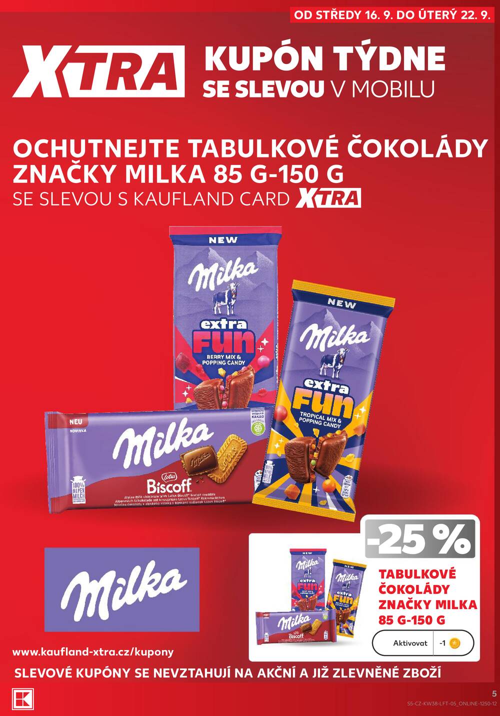 Kaufland 16.9. - 22.9. - Kaufland - Praha 3 (Jarov)