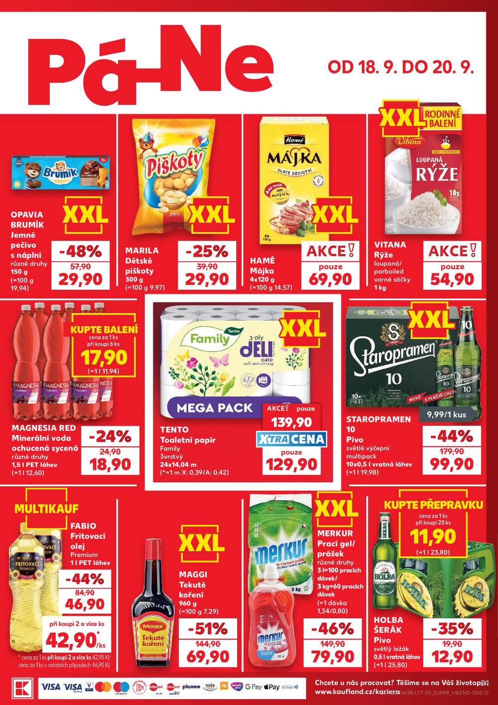 Kaufland 16.9. - 22.9. - Kaufland - Praha 3 (Jarov)
