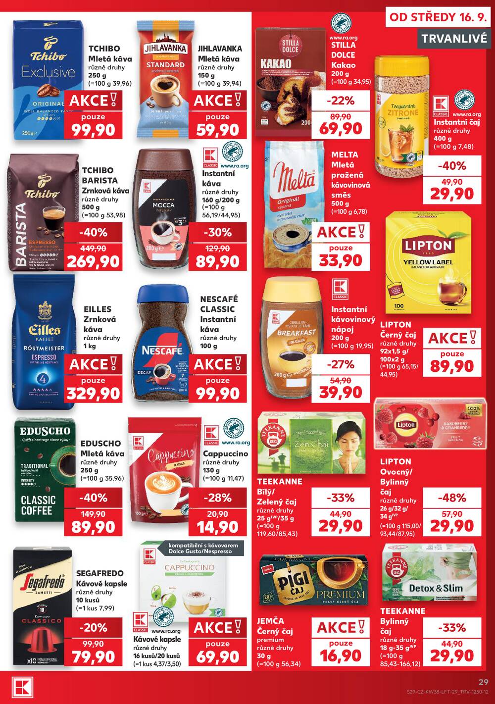 Kaufland 16.9. - 22.9. - Kaufland - Strakonice