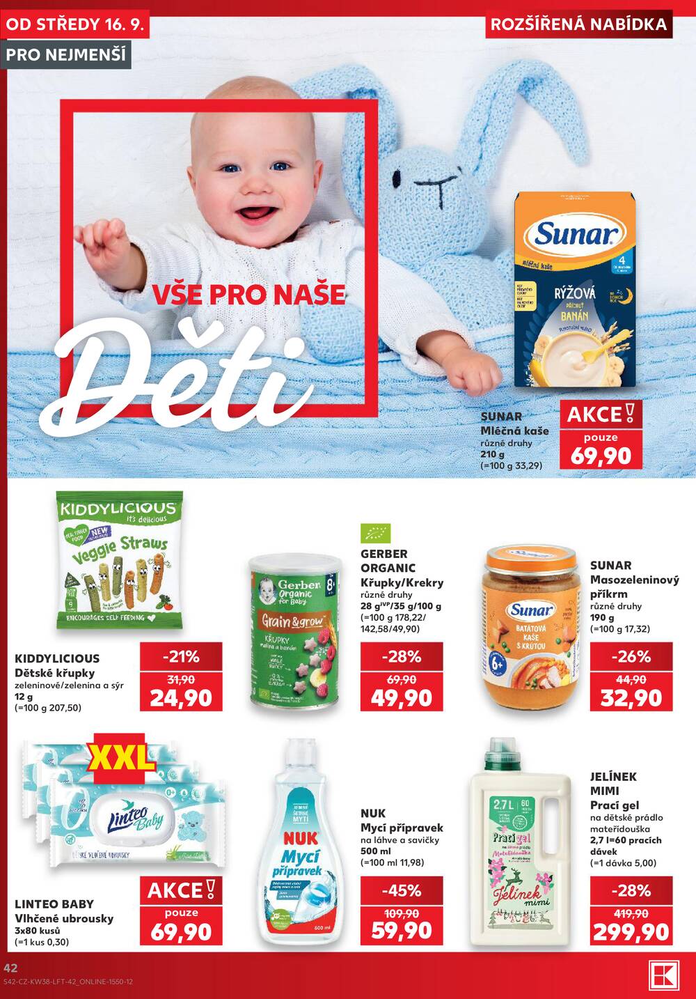Kaufland 16.9. - 22.9. - Kaufland - Veselí nad Lužnicí - Budějovická