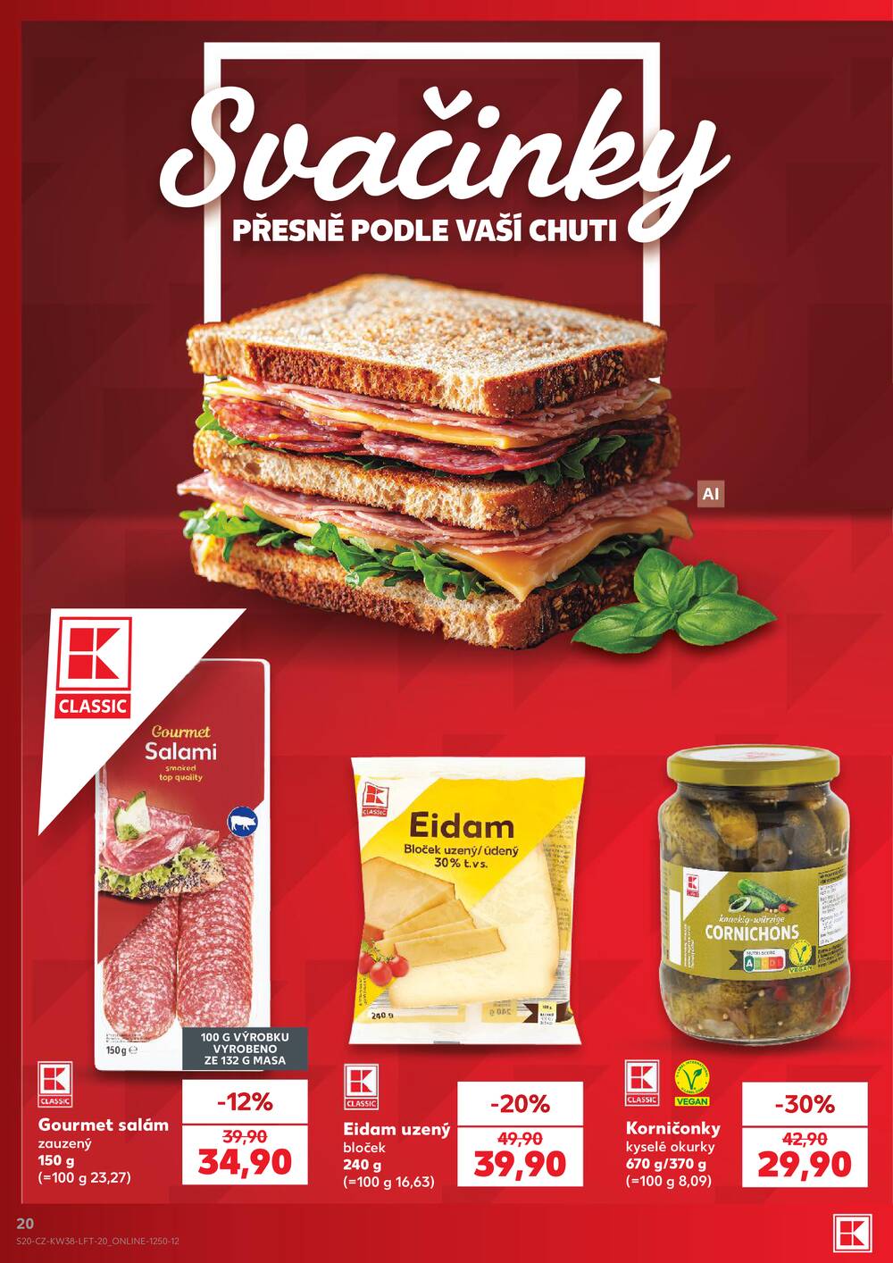 Leták Kaufland - Kaufland 16.9. - 22.9. - Kaufland - Náchod - strana 20