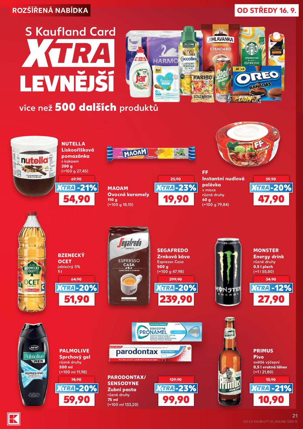 Leták Kaufland - Kaufland 16.9. - 22.9. - Kaufland - Beroun - strana 21