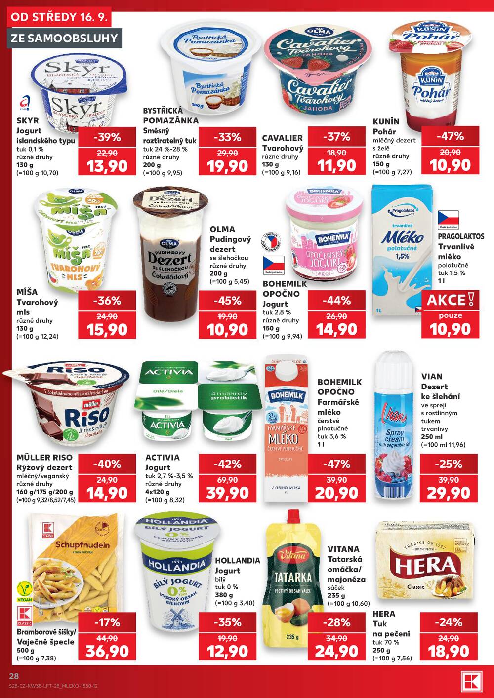 Kaufland 16.9. - 22.9. - Kaufland - Kolín