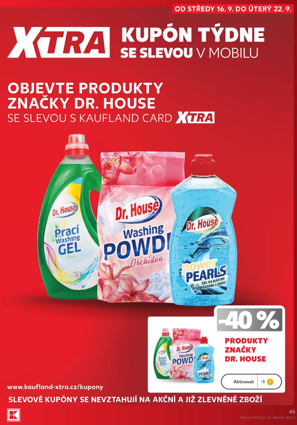 Kaufland 16.9. - 22.9. - Kaufland - Praha 8 (Malý Klín)