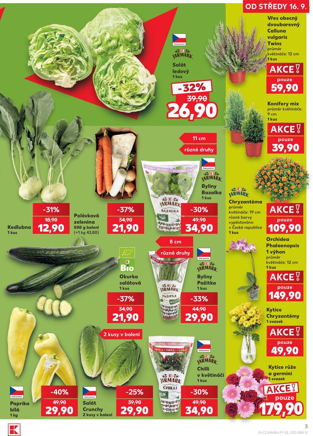 Kaufland 16.9. - 22.9. - Kaufland - Plzeň (Lochotínská)