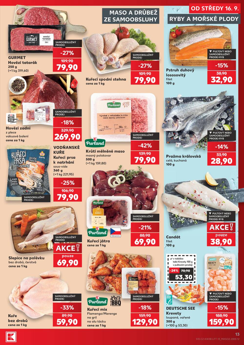 Kaufland 16.9. - 22.9. - Kaufland - Plzeň (Lochotínská)