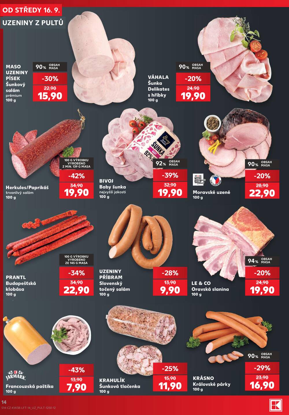 Kaufland 16.9. - 22.9. - Kaufland - Plzeň (Lochotínská)