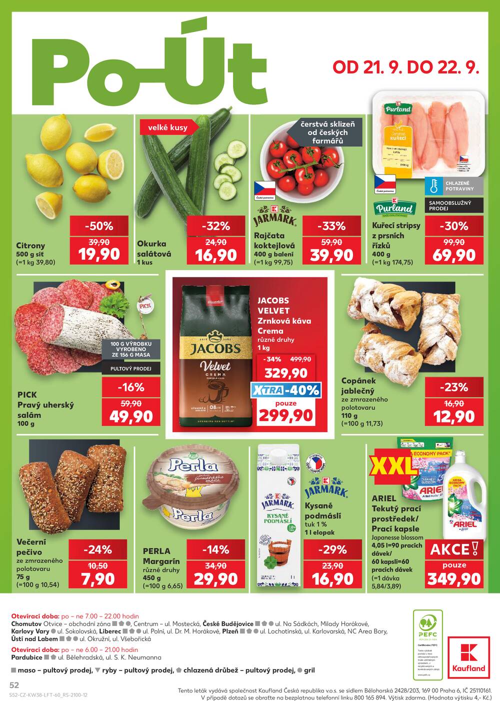 Kaufland 16.9. - 22.9. - Kaufland - Plzeň (Lochotínská)