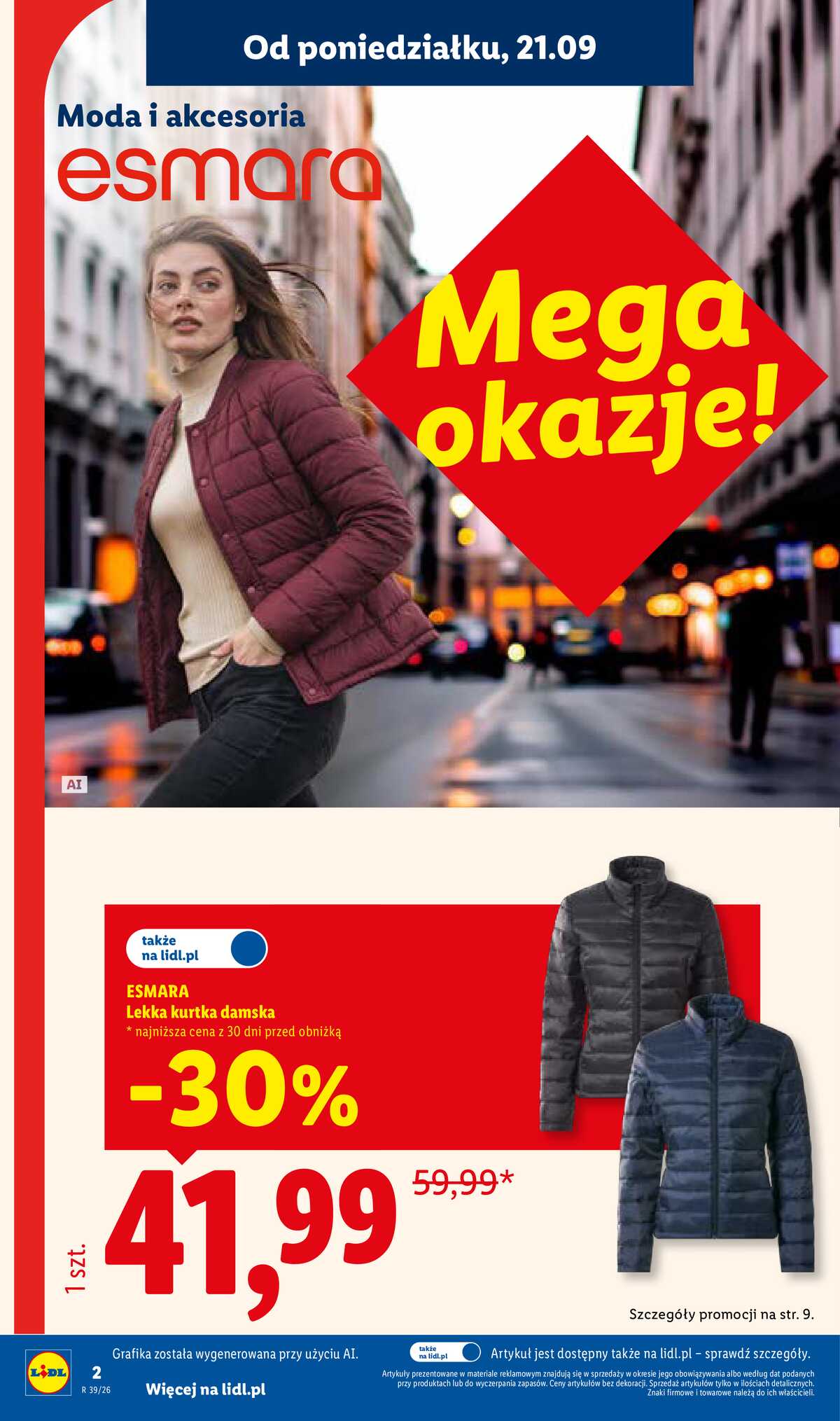 Leták Lidl Polsko 21.9.-26.9.2026 - Leták platí od 21. 9. do 26. 9. strana 2