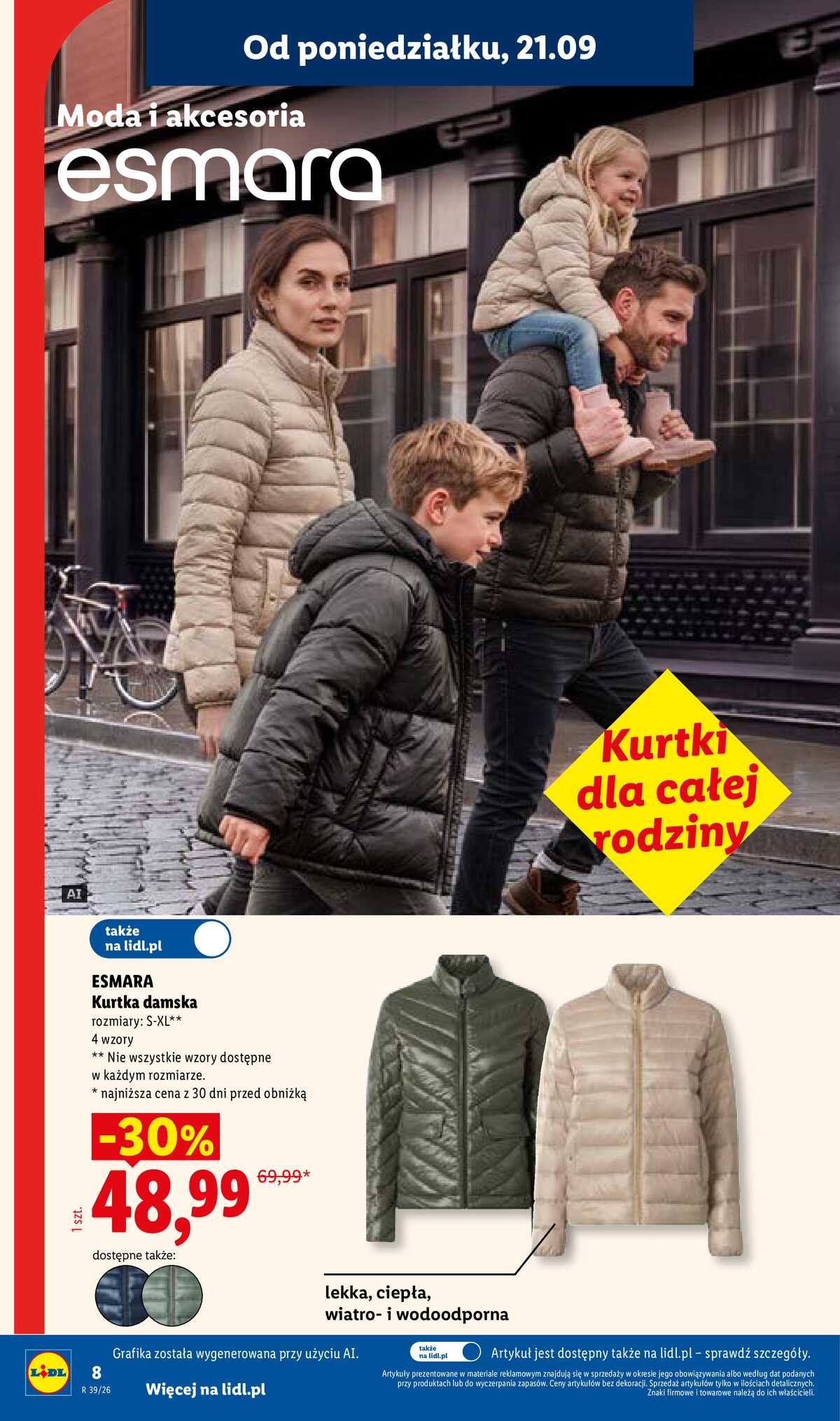 Leták Lidl Polsko 21.9.-26.9.2026 - Leták platí od 21. 9. do 26. 9. strana 12