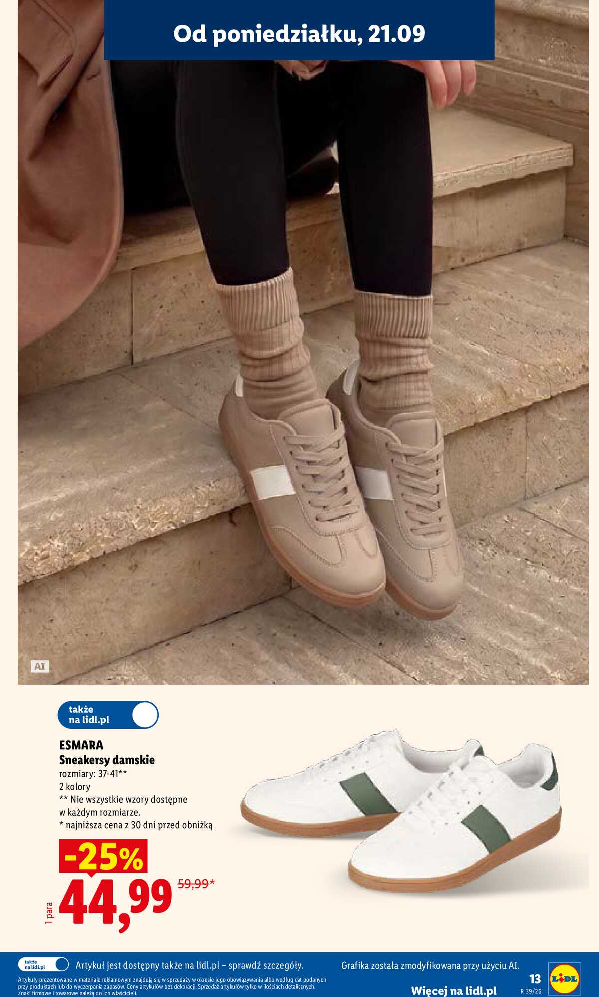 Leták Lidl Polsko 21.9.-26.9.2026 - Leták platí od 21. 9. do 26. 9. strana 17