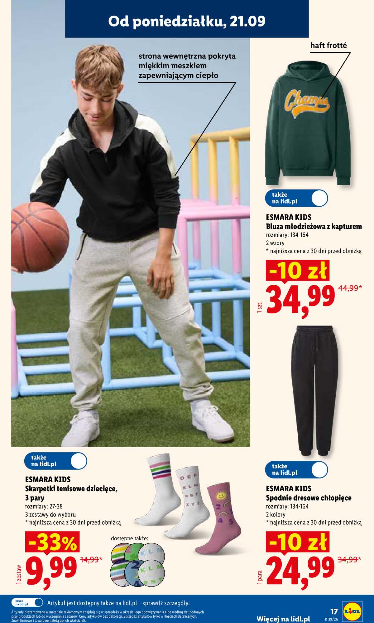 Leták Lidl Polsko 21.9.-26.9.2026 - Leták platí od 21. 9. do 26. 9. strana 21